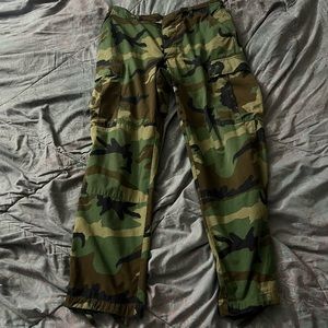 Army camo pants
